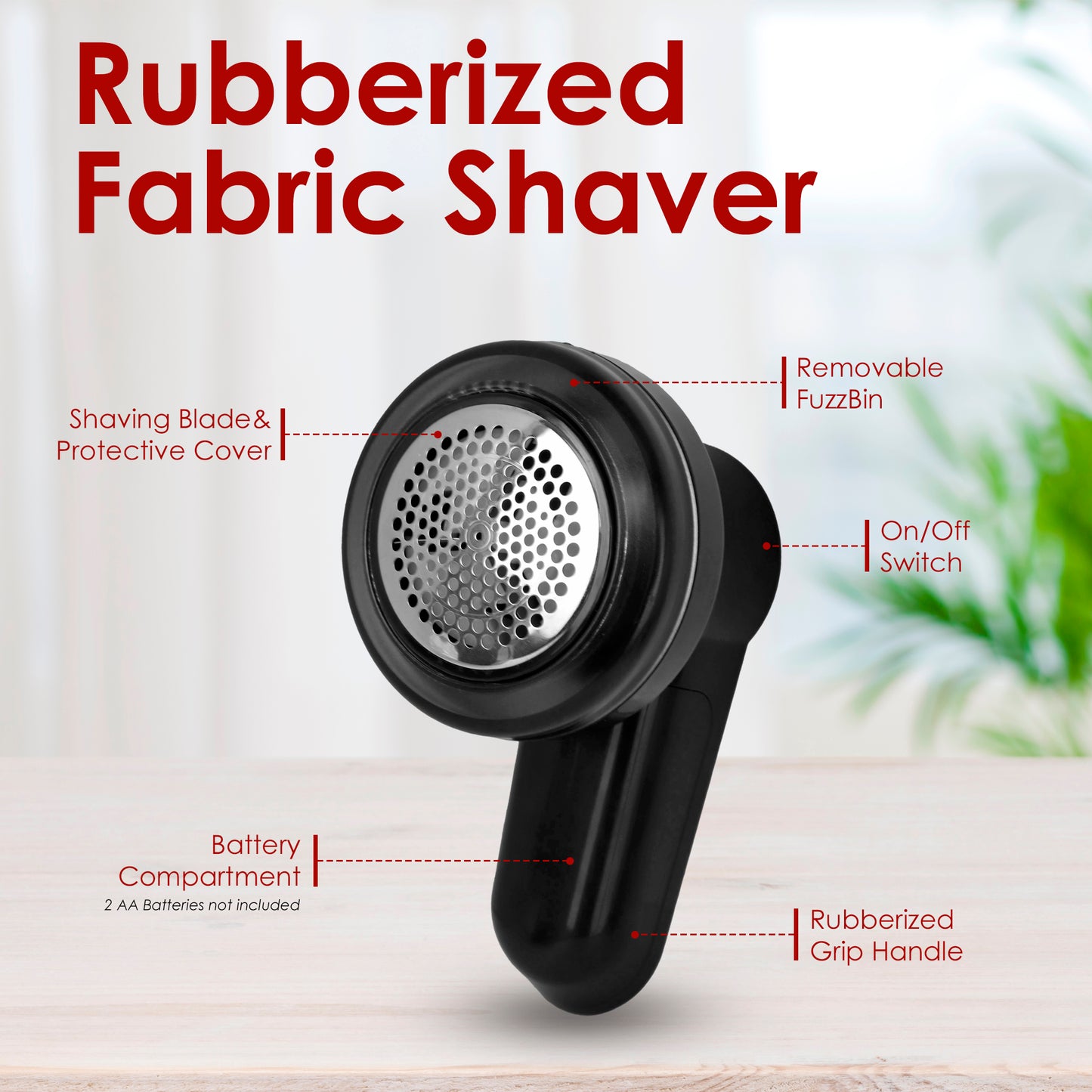 Smartek Rubberized Fabric Shaver
