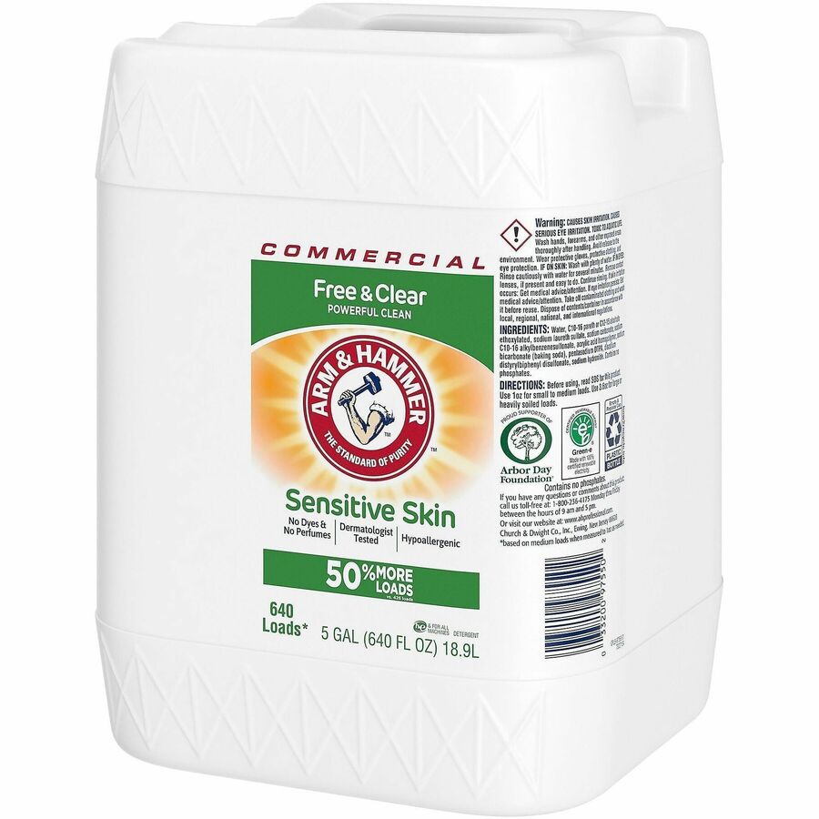 Arm & Hammer Free & Clear Detergent Commercial, 20 qt.