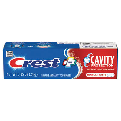 Crest Cavity Protection Toothpaste, 0.85oz Tube, 240/case