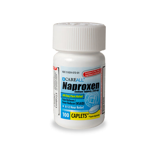 220 mg Naproxen Sodium, 100 ct, 24/cs