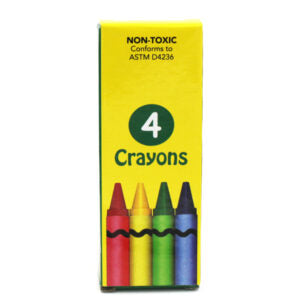 4-Pack Crayons, 360/cs