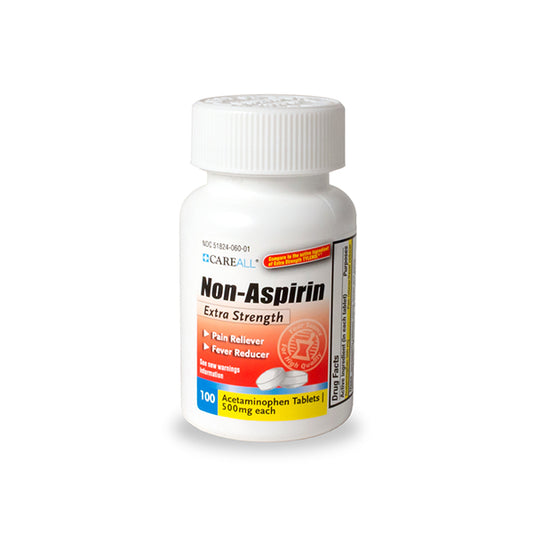 500 mg Acetaminophen Tablets, 100 ct, 24/cs