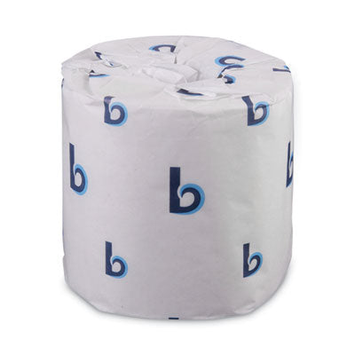 Boardwalk 2-Ply Toilet Tissue, Standard, Septic Safe, 500 Sheets/Roll, 96 Rolls/Carton