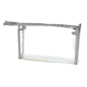 Clear Vinyl Zippered Pouch, 500 per case