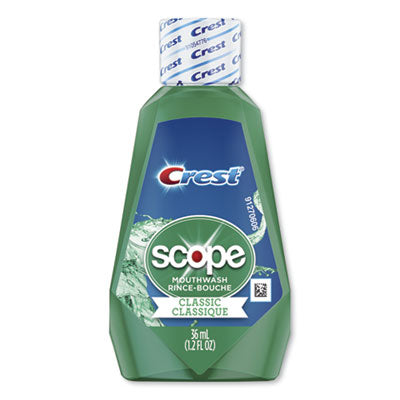 Crest + Scope Mouthwash, 36mL, 180/cs
