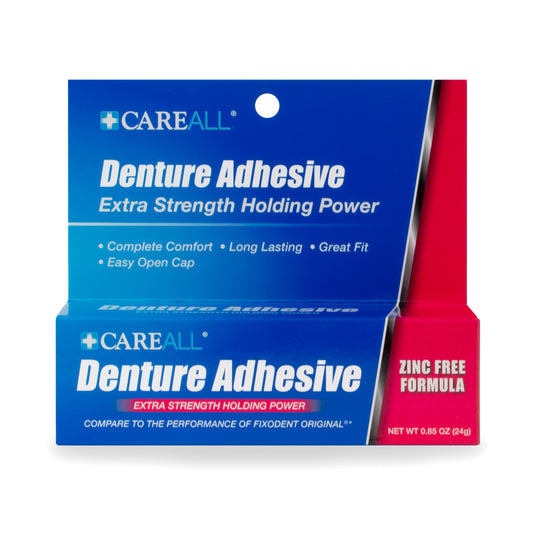 CareAll Denture Adhesive, .85oz, 24/cs