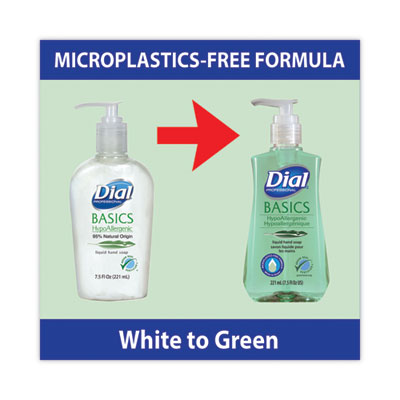 Dial Basics, Liquid Soap, 7.5 oz, 12/cs
