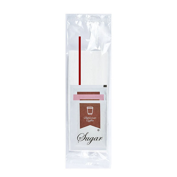 Economy Clear Condiment Pack, 500/cs