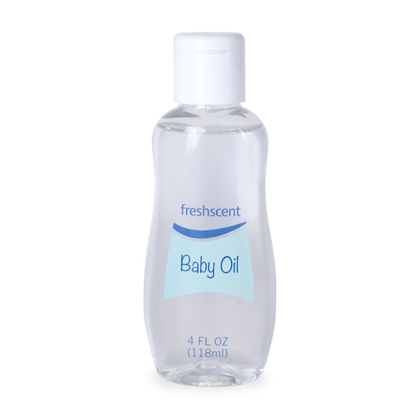 Freshscent Baby Oil, 4 oz, 60/cs