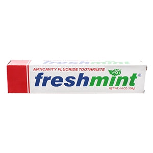 Freshmint Flouride Toothpaste, Boxed, Various