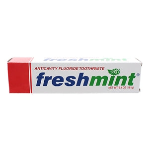 Freshmint Flouride Toothpaste, Boxed, Various