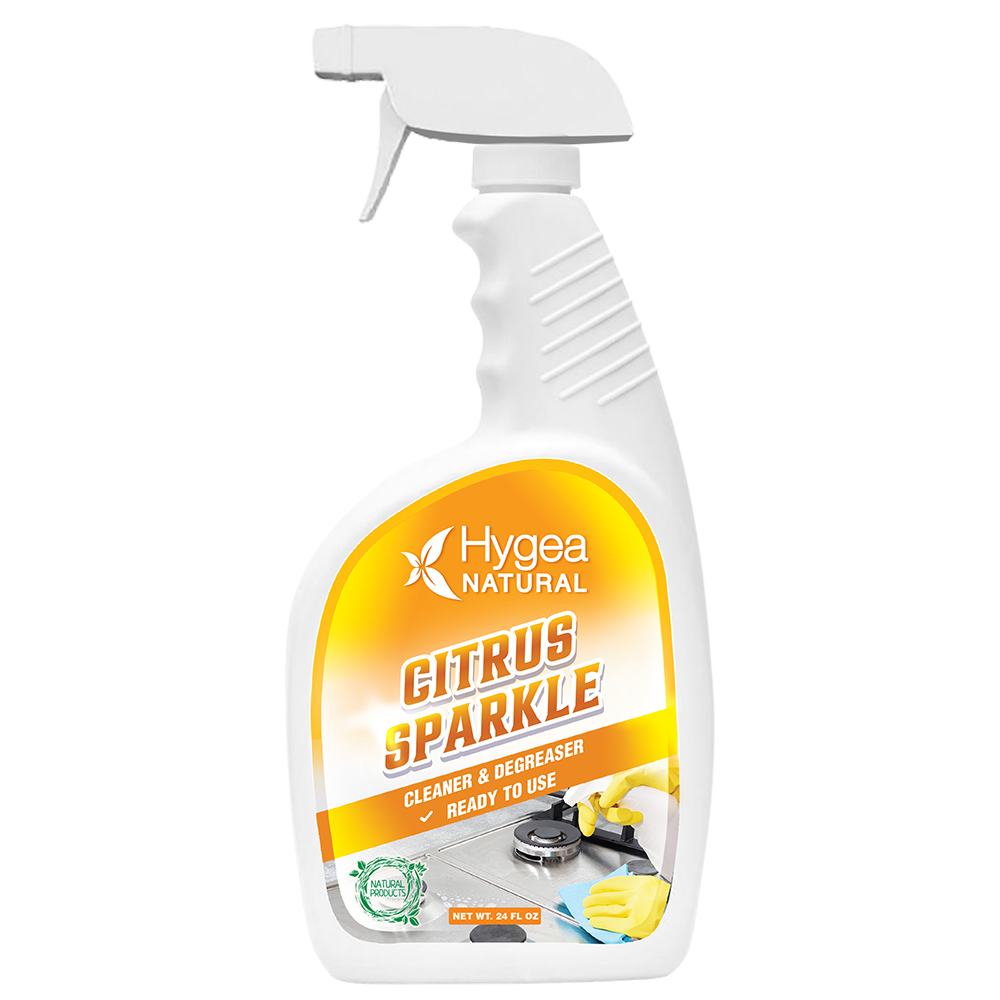 Hygea Natural, Citrus Sparkle Cleaner & Degreaser, Various
