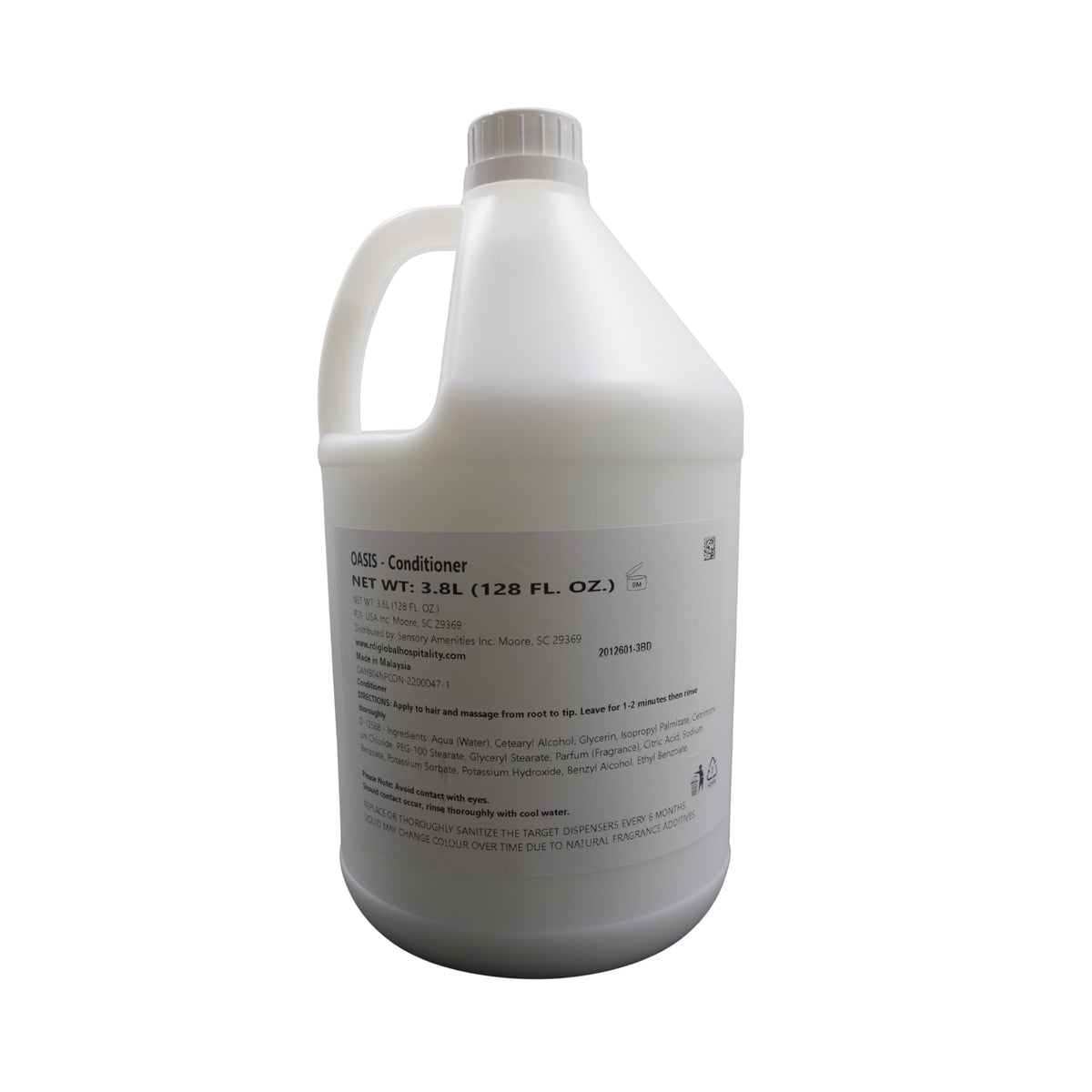 Oasis Hair Conditioner, Gallon Bottles, 4/Case