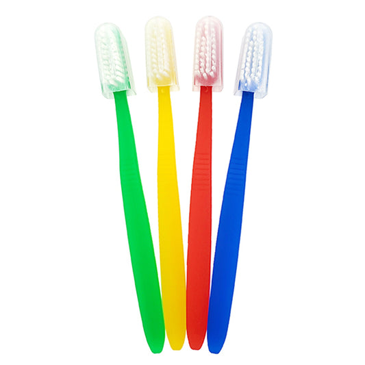 Multicolor Toothbrush with Cap, 1000/cs