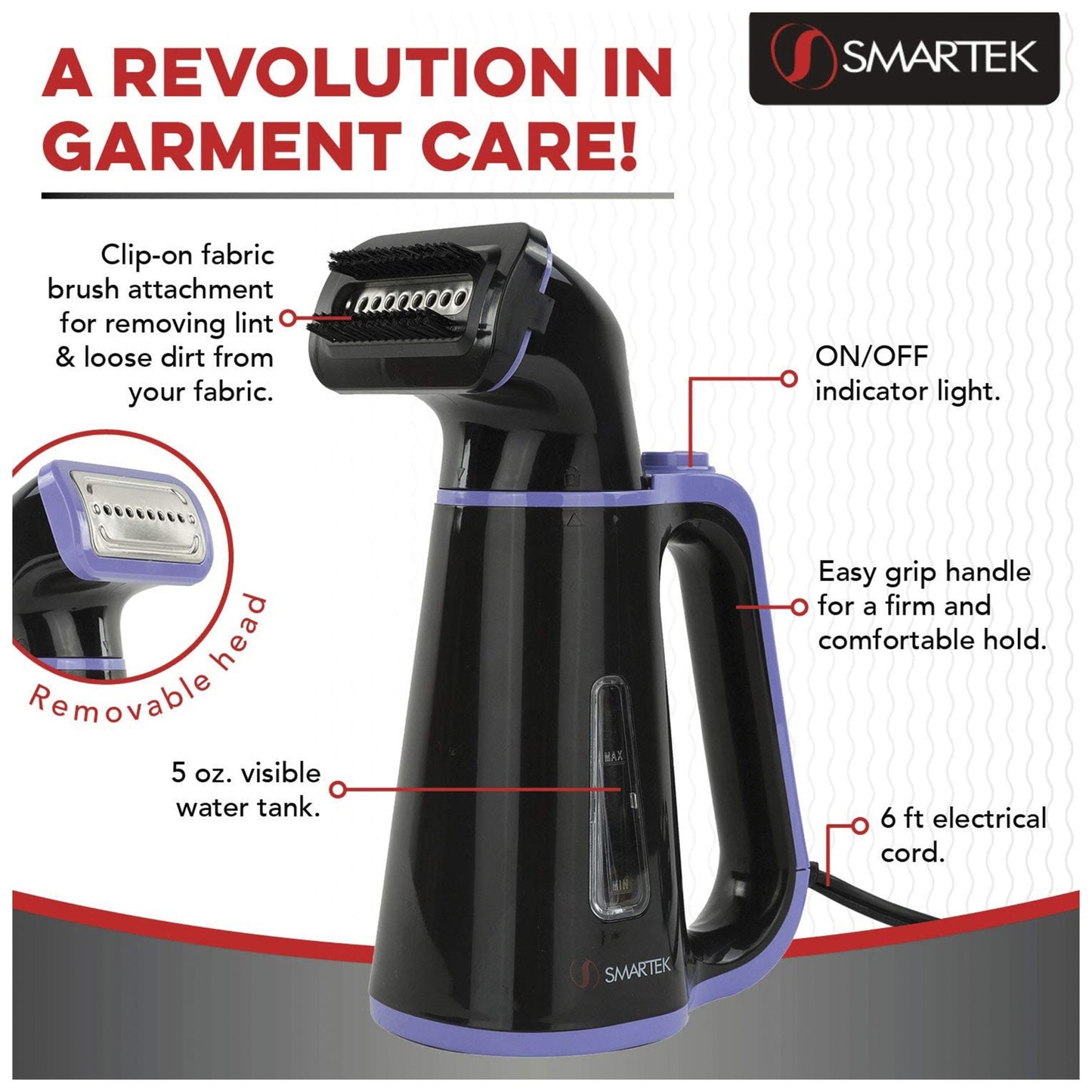 Smartek Portable Handheld Steamer