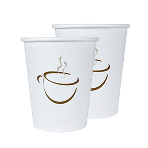 Single Wall Coffee Cup, Unwrapped, 10oz, 1000/cs