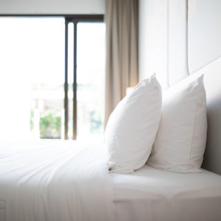 T200 Percale White Sheet Collection