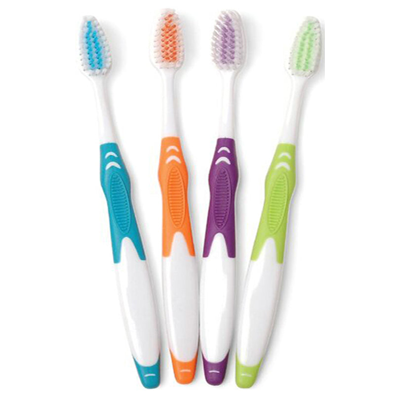 Freshmint Adult Rubber Handle Toothbrush