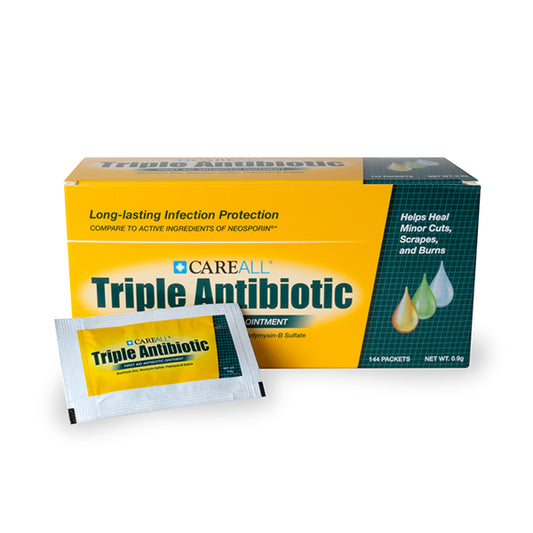 Triple Antibiotic Ointment Packet, 0.9 g, 1728/cs