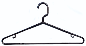 Heavyweight Plastic Hangers, Various