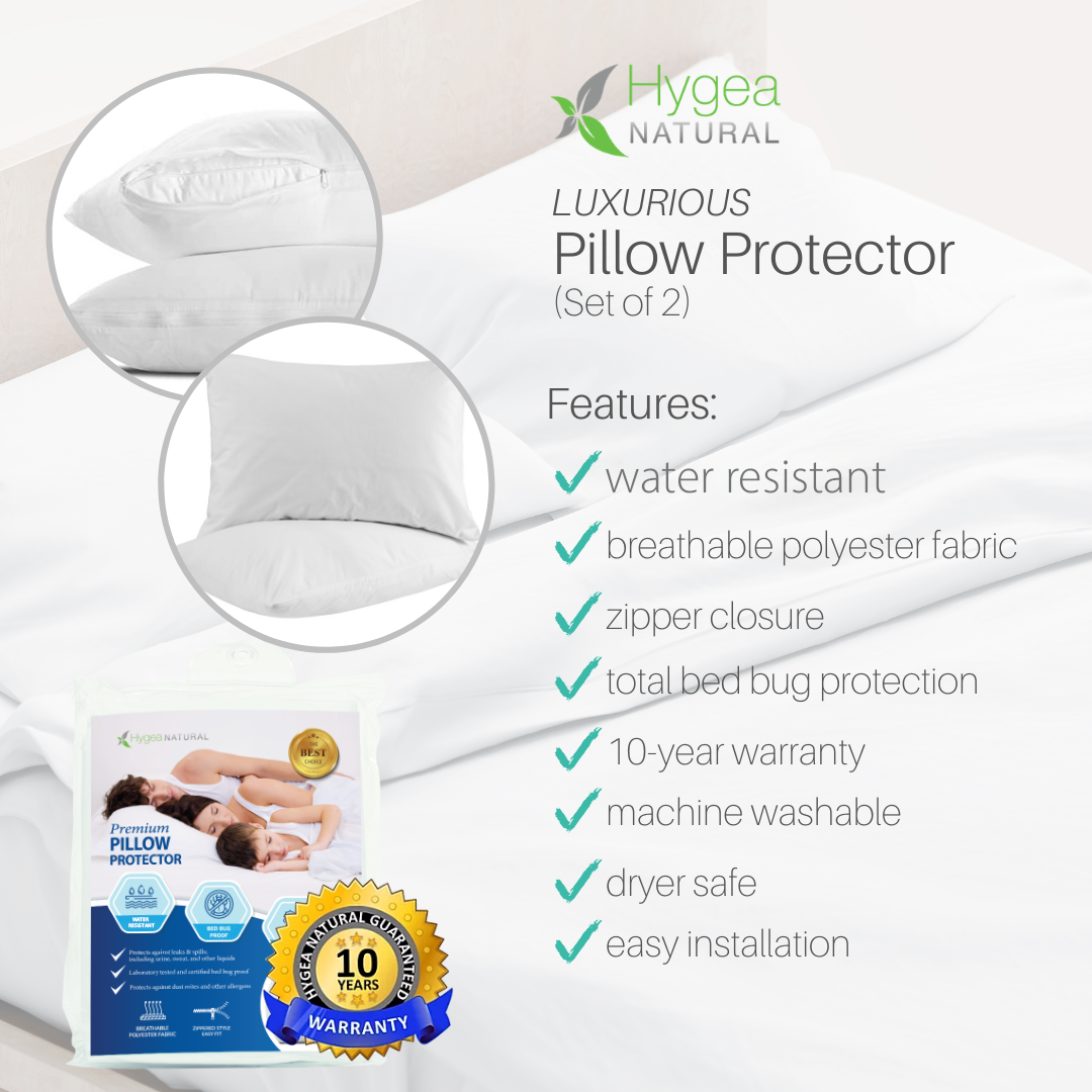 Hygea Bed Bug Pillow Protection, Various