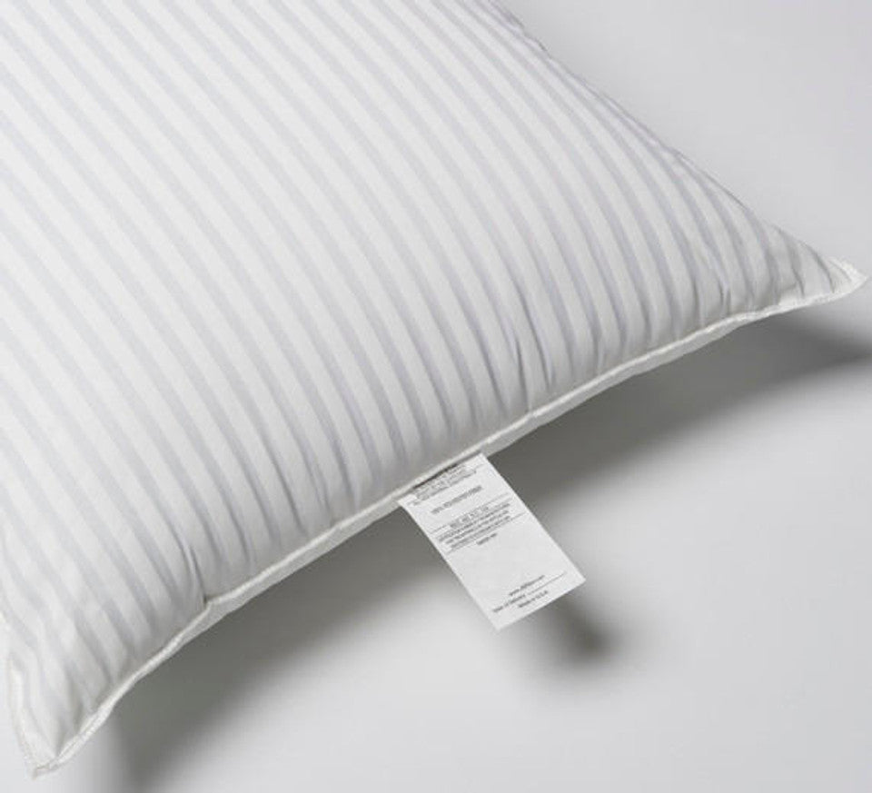 Pillow, White Tuxedo Stripe, Various