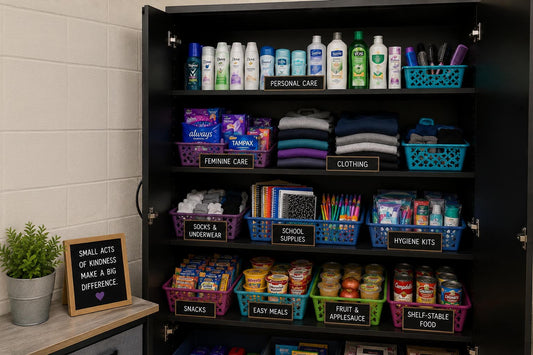 comfort closet in school classroom