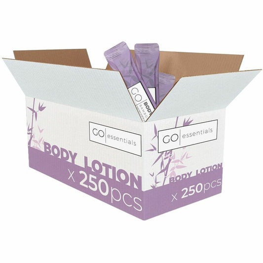 Go Essentials Travel-Size Body Lotion Packets, 250/Pack