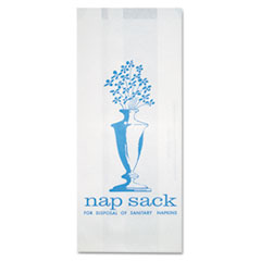 Bagcraft Sanitary Napkin Disposal Bags, 1000/carton