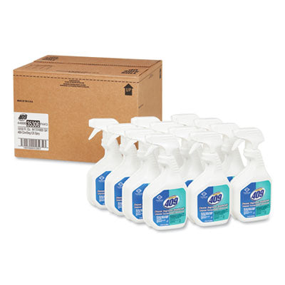 409 Commercial Cleaner Degreaser Disinfectant, 32 oz Spray, 12/Carton