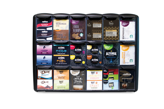 Flavia Freshpack 12-Compartment Merchandiser