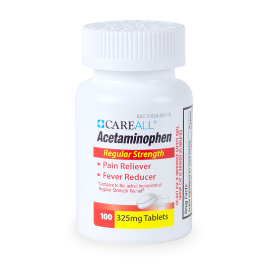 325 mg Acetaminophen Tablets, 100 ct, 24/cs