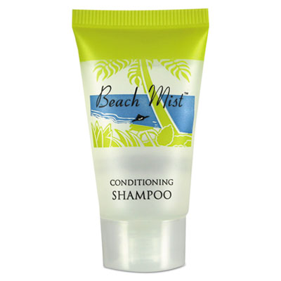 Beach Mist Shampoo Tube, 0.65 oz, 288/cs