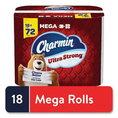 Charmin Ultra Strong Bathroom Tissue, Septic Safe, 242 Sheet/Roll, 18/Pack