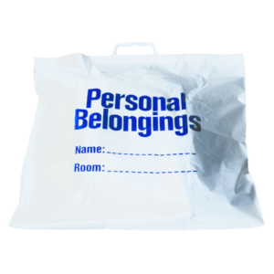 Belongings Bag with Handle, 18-1/2x20", 250/cs