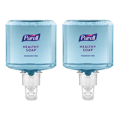 Hand Sanitizer, Dispenser Refill, Fragrance Free, ES6, 2/cs