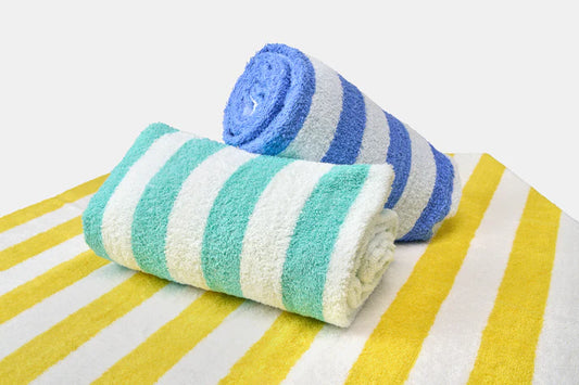 Striped Pool Towels
