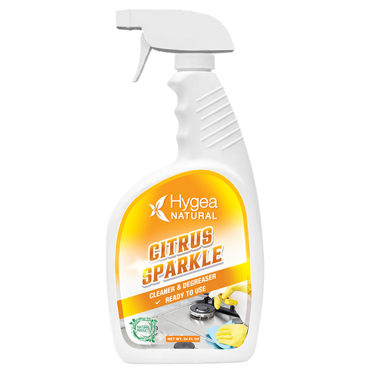 Hygea Natural, Citrus Sparkle Cleaner & Degreaser, Various