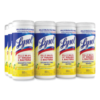 Lysol Sanitizing Wipes, 35 count, 12/cs