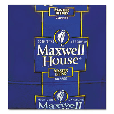 Maxwell House Coffee, Regular Ground, 1.1 oz Pack, 42/Carton