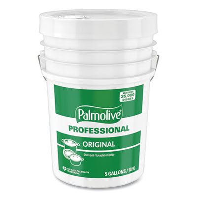 Palmolive Plus Dishwashing Liquid Detergent, 5 gallon pail