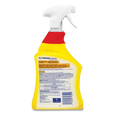 Ready-to-Use All-Purpose Cleaner, Lemon Breeze, 32 oz Spray Bottle, 12/Carton