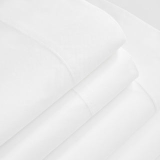 T250 Percale White Sheet Collection