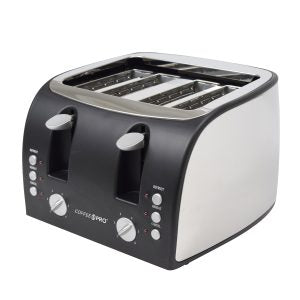 Toaster, Stainless Steel, 4 slice with Cool Touch, 2/cs