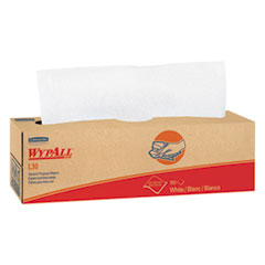 WypAll L30 Towels, White, 100/Box, 8 Boxes/Carton