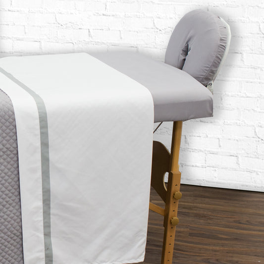Massage Table Cover, Oversized Flat Sheet, 12/cs